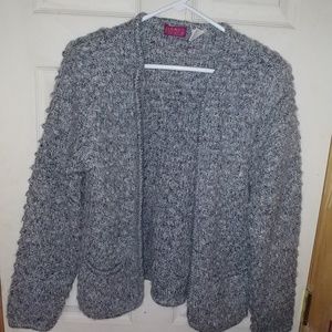 Button up womens sweater